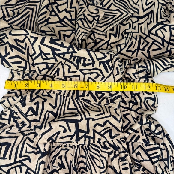 Betsy’s Things Geometric Patterned Black and Cream Dress.  #172 - Picture 16 of 16